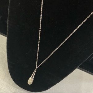 Authentic Swarovski Drop Necklace